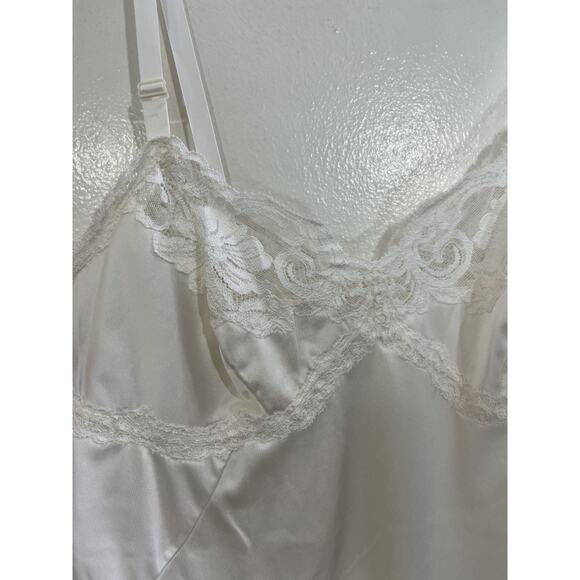 Vtg Y2K 90s Fairy Ballet Coquette Lace Romantic Slip Babydoll Dress 34 Angelic - Picture 5 of 12